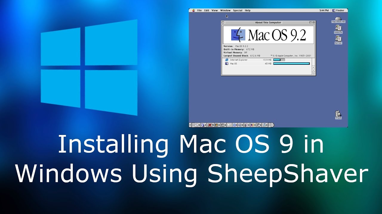 how to mount an image on mac os 9 emulator